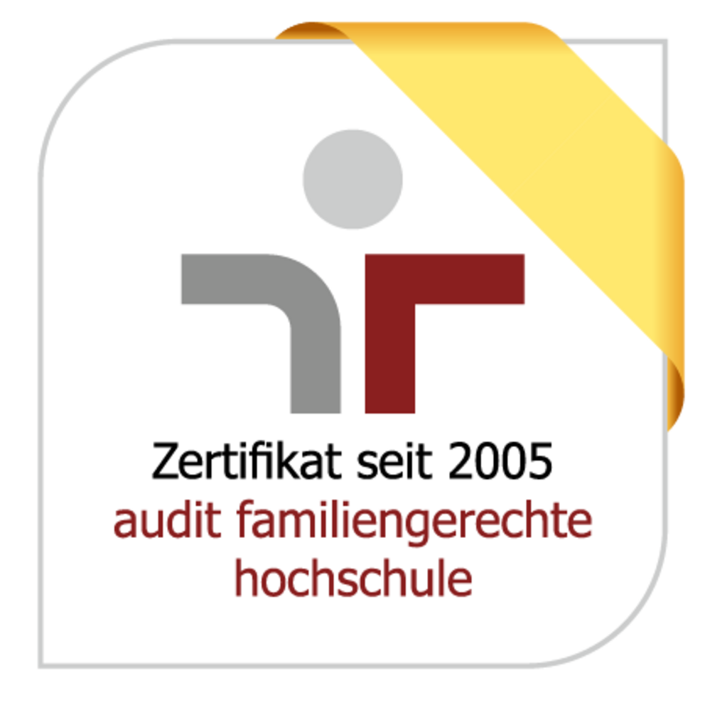 Logo Zertifikat ?audit familiengerechte hochschule“